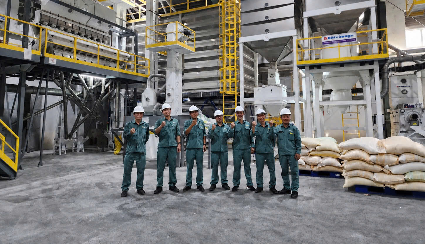Khử trùng dàn máy chế biến gạo tại Hưng Yên & Hà Nam