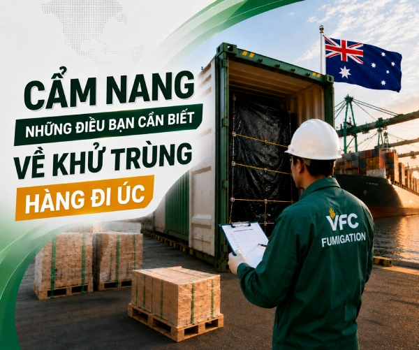 cẩm nang những điều bạn cần biết về khử trùng hàng đi úc