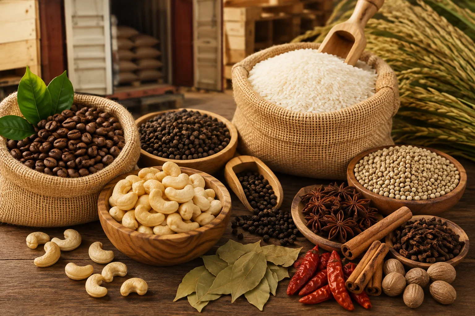 các mặt hàng nông sản khô đi Mỹ cần phải khử trùng