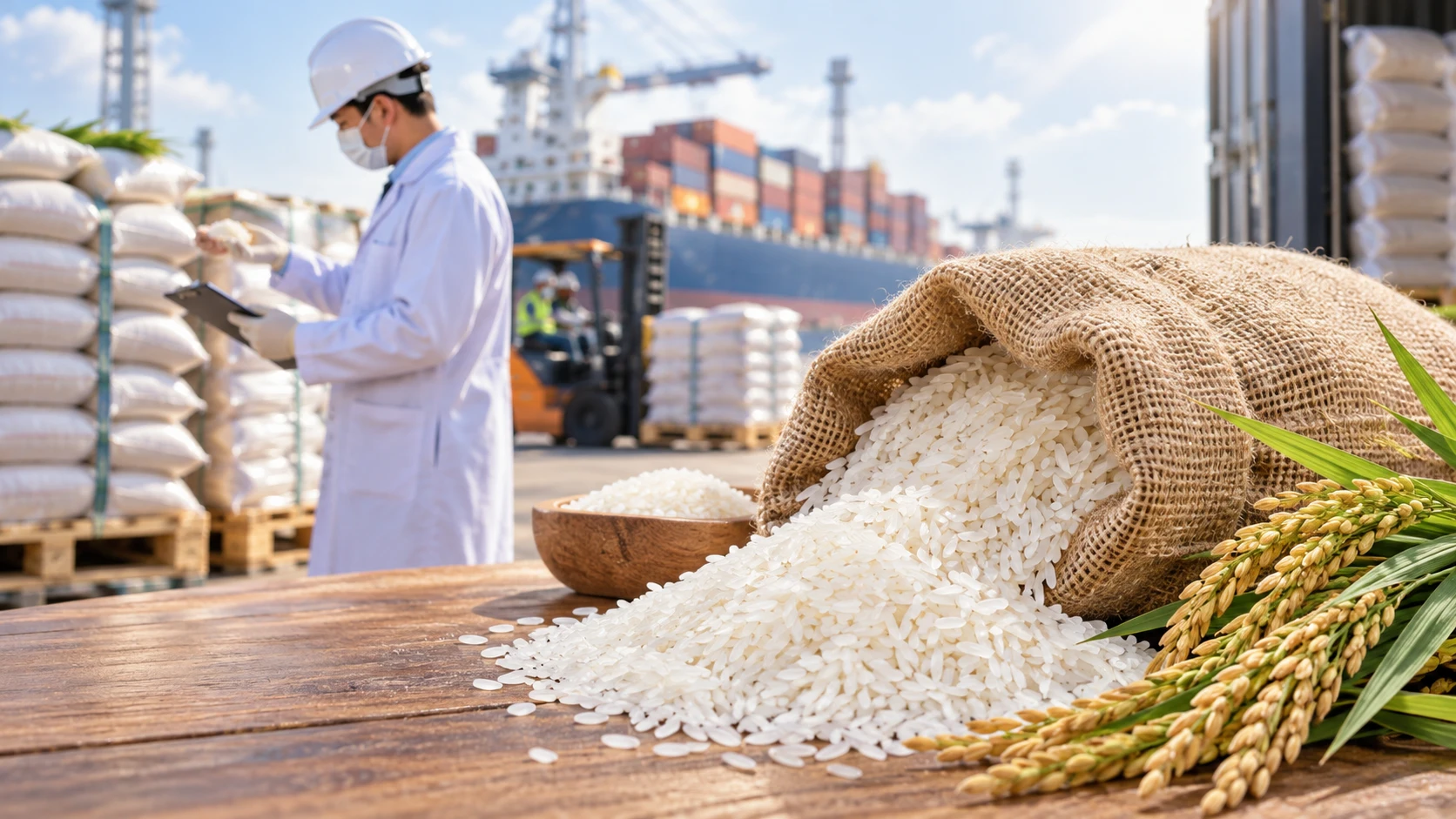 gạo thuộc diện kiểm dịch thực vật xuất khẩu