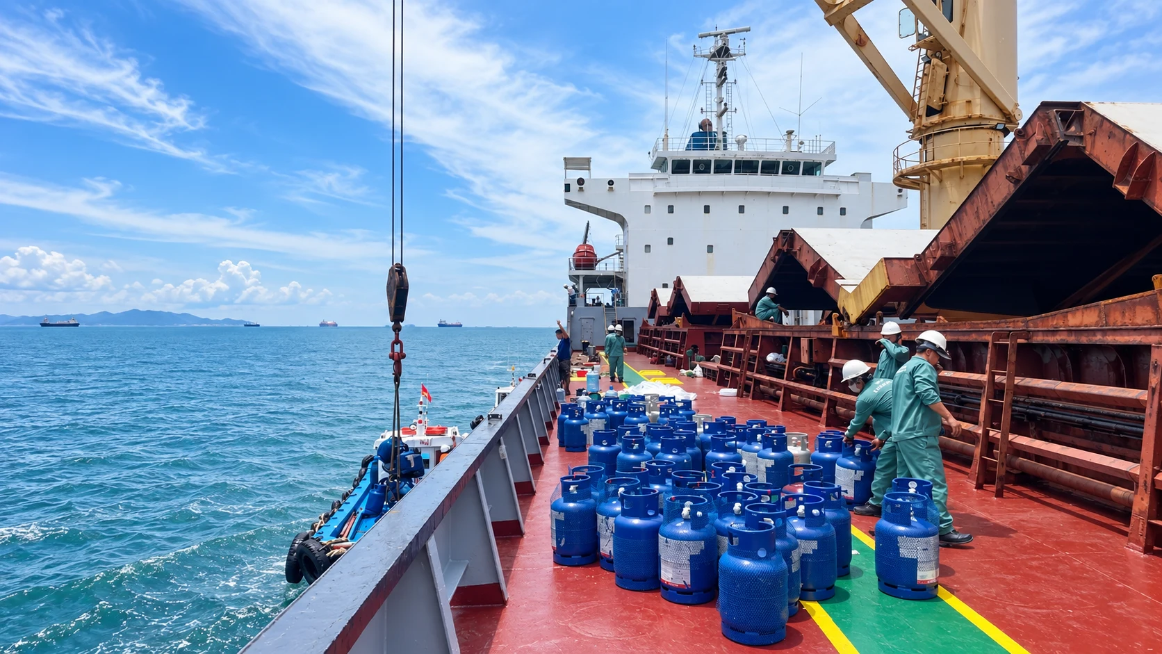 Khử trùng methyl bromide hầm tàu bắp vũng tàu