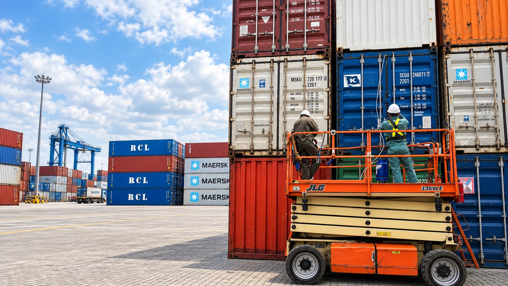 quy trình khử trùng container tại cảng chuẩn kỹ thuật