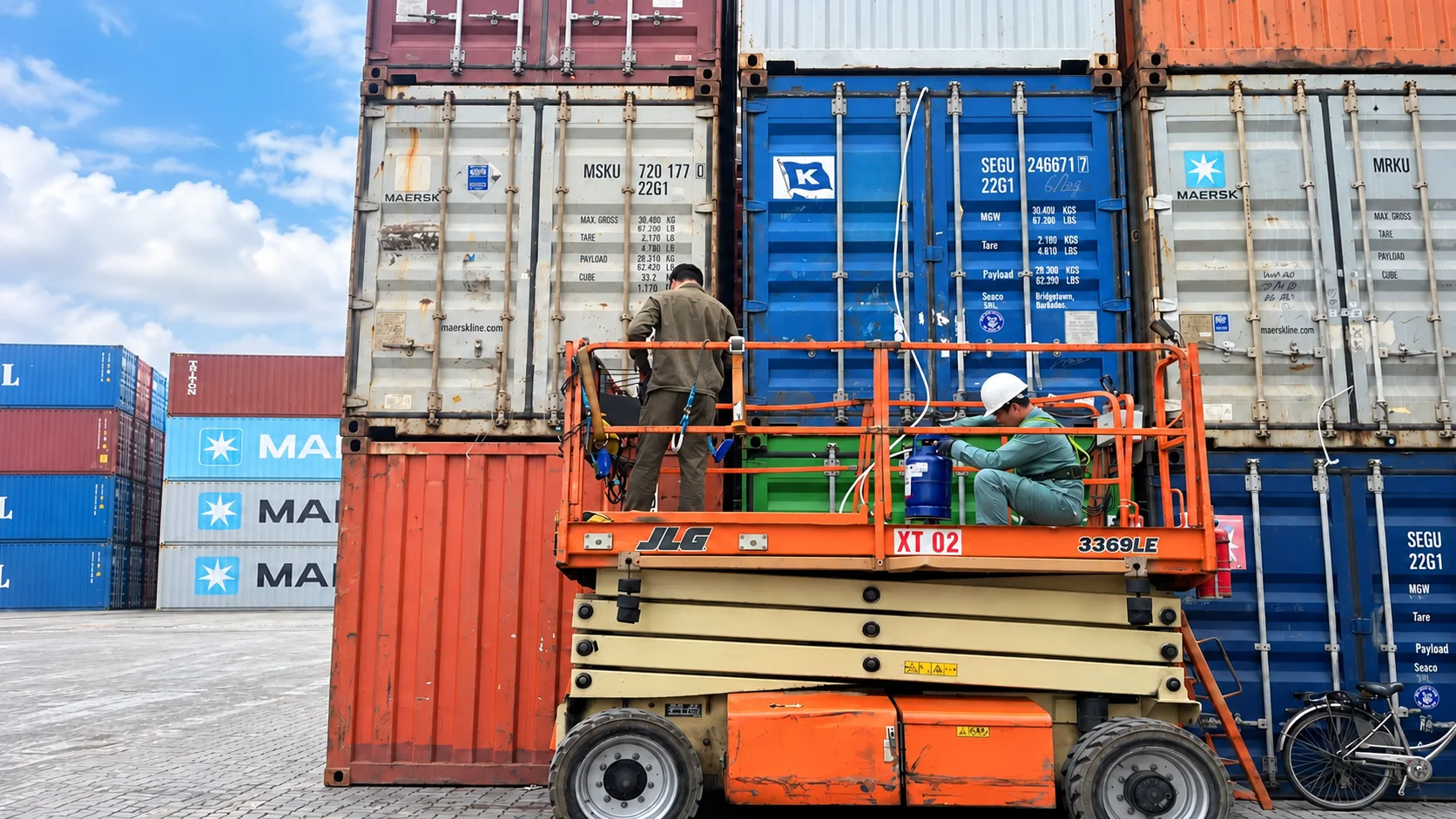 báo giá hun trùng container 20ft 40ft